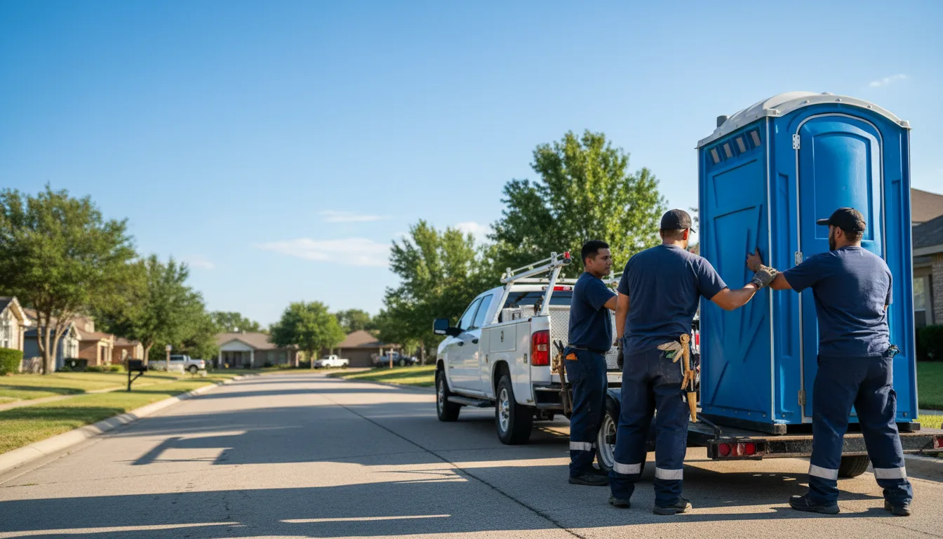 Portable Toilet Rental in Peck, KS near me